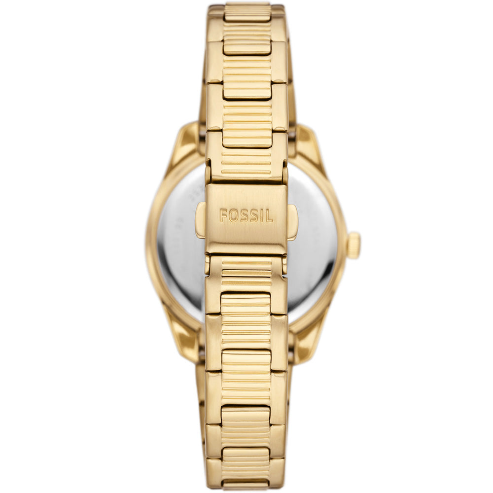 Fossil Scarlette ES5206 Women's Gold-Tone Wristwatch