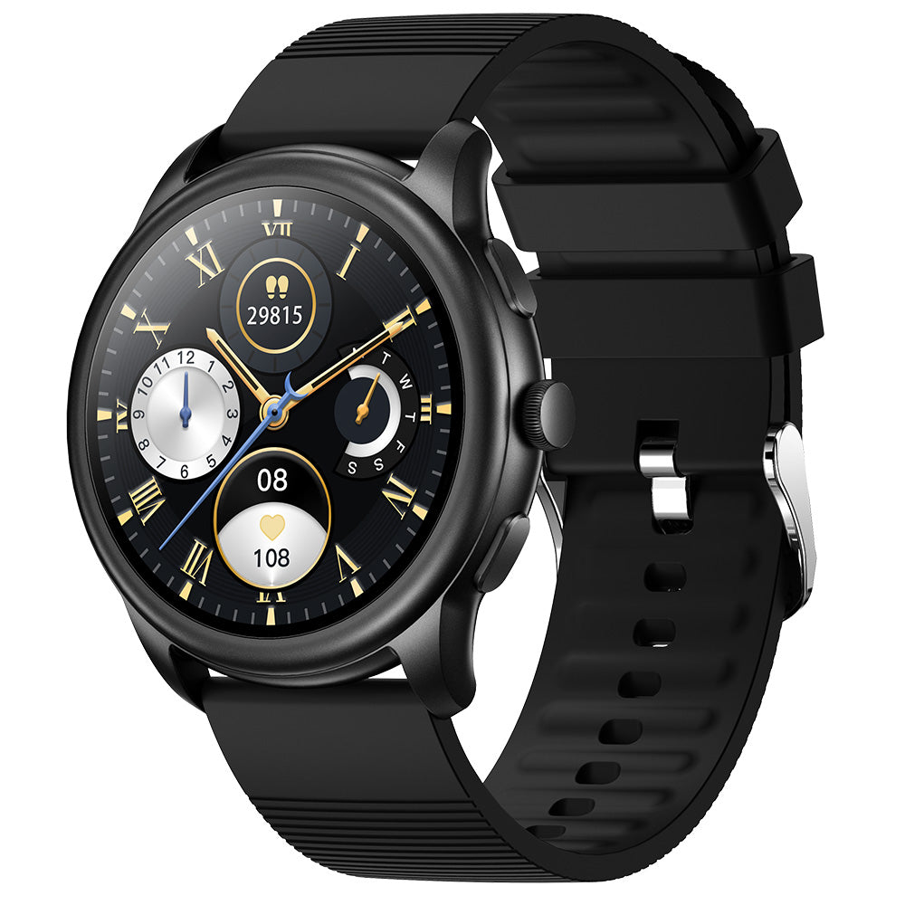 Active Pro Call+ Connect Premium Smart Watch Box Set Featuring 3 Band Choices in Sleek Black