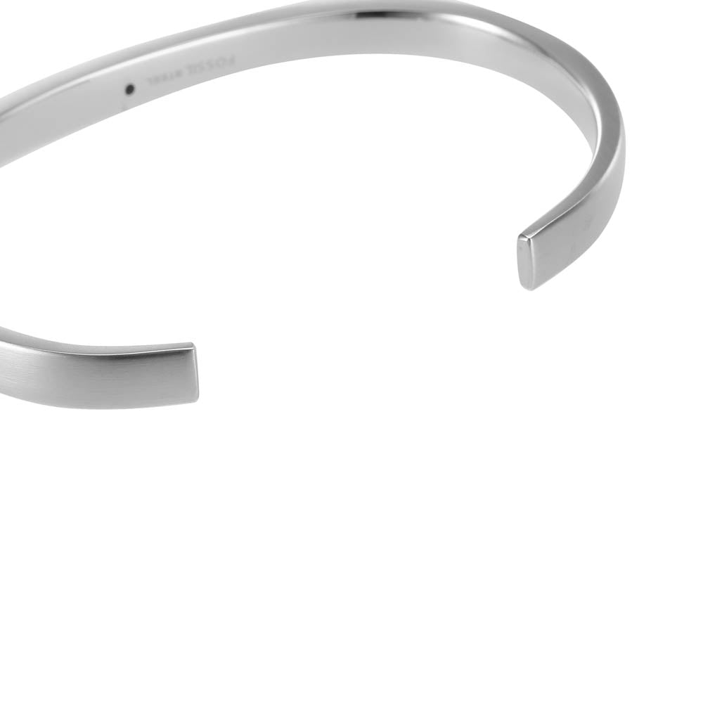 Fossil Stylish Stainless Steel Jewelry Cuff Bangle for Fashion Lovers