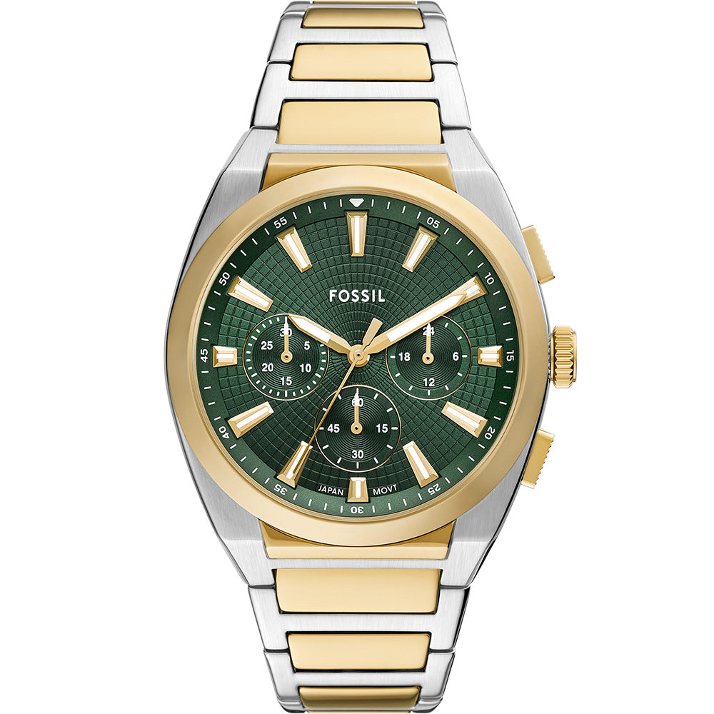 Fossil Everett FS6106 Men's Stainless Steel Chronograph Watch
