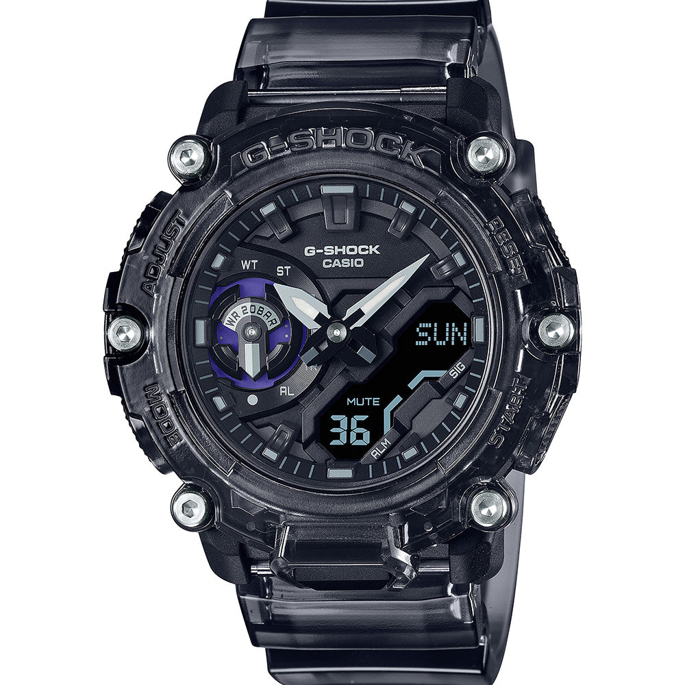 G-Shock GA2200SKL-8A Sound Wave Men's Durable Resin Watch