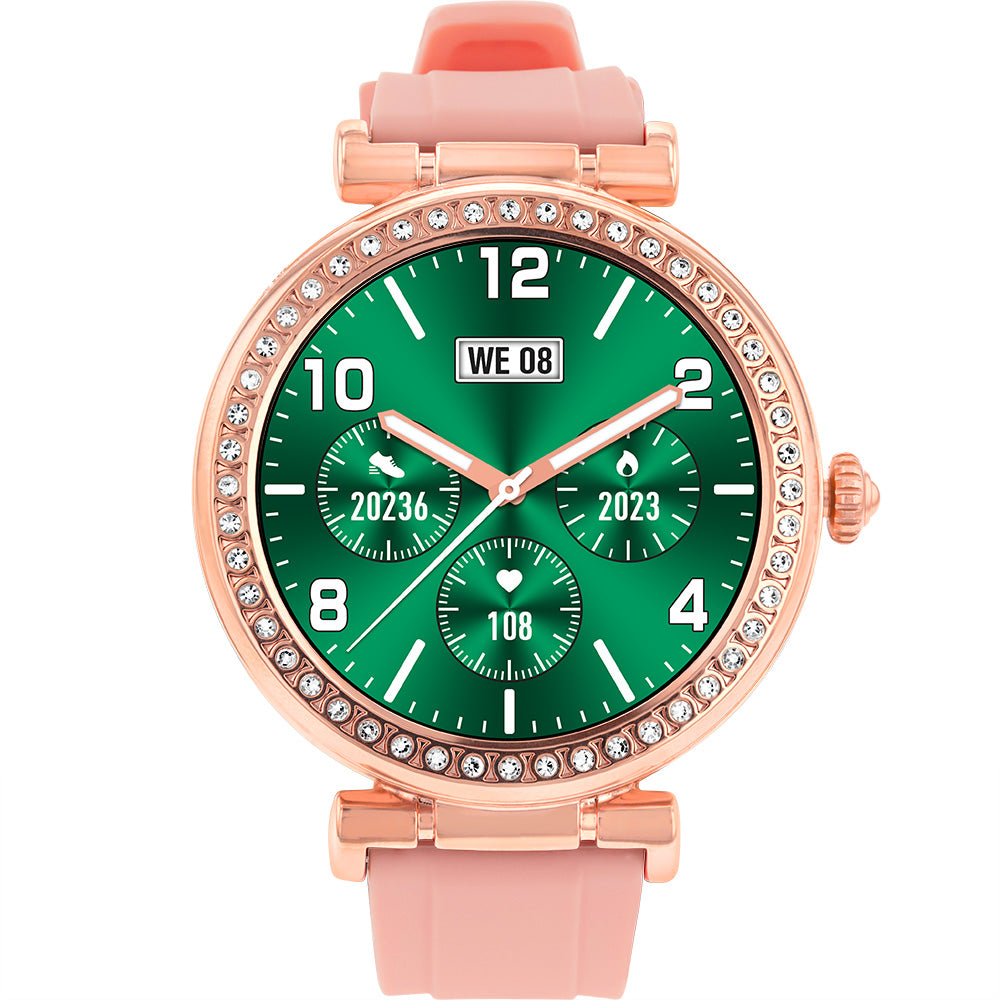 Active Pro Call+ Crystal Full-Touch Smart Watch with Advanced Health Tracking