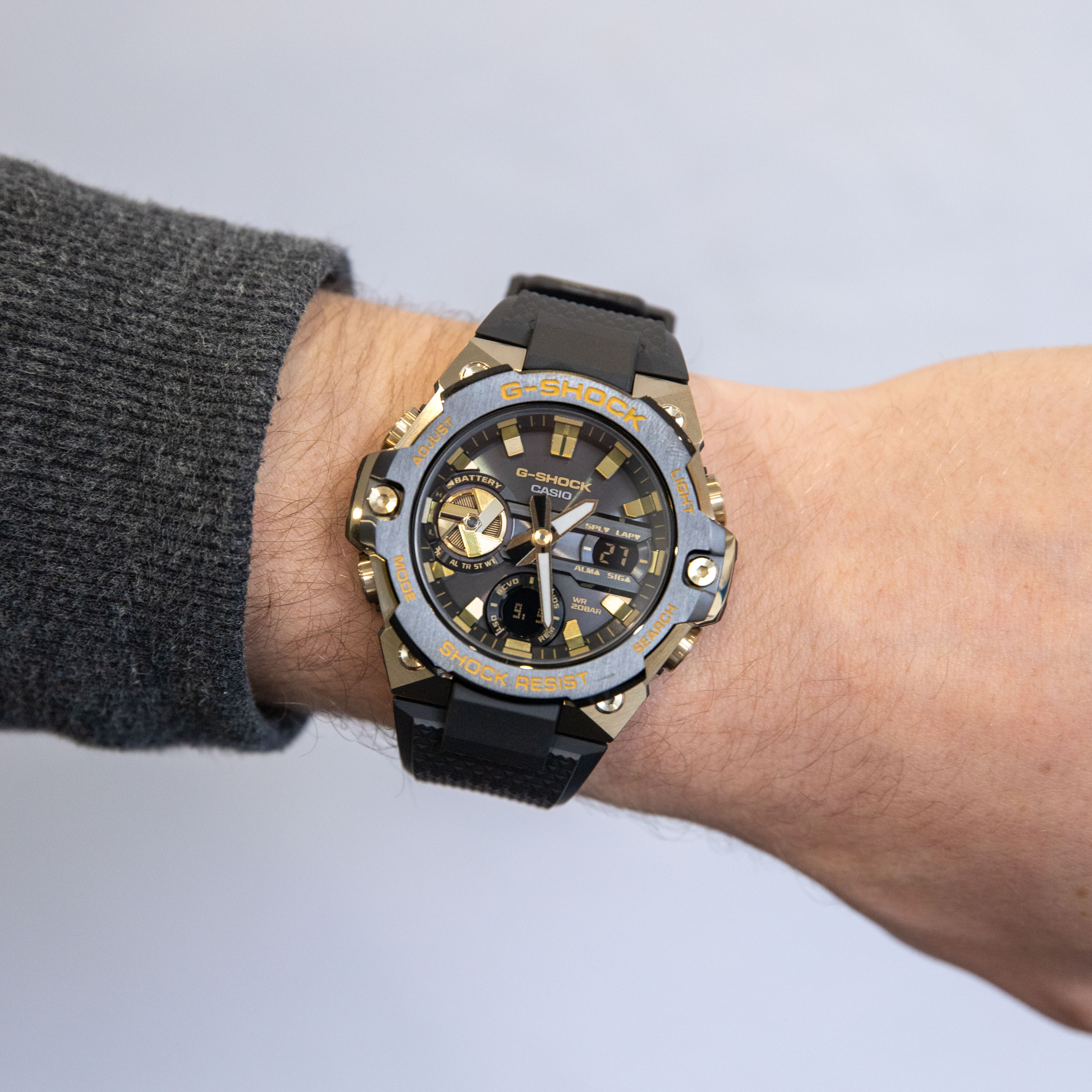 G-Shock GSTB400GB-1A9 G-Steel Men's Luxury Gold-Black Watch