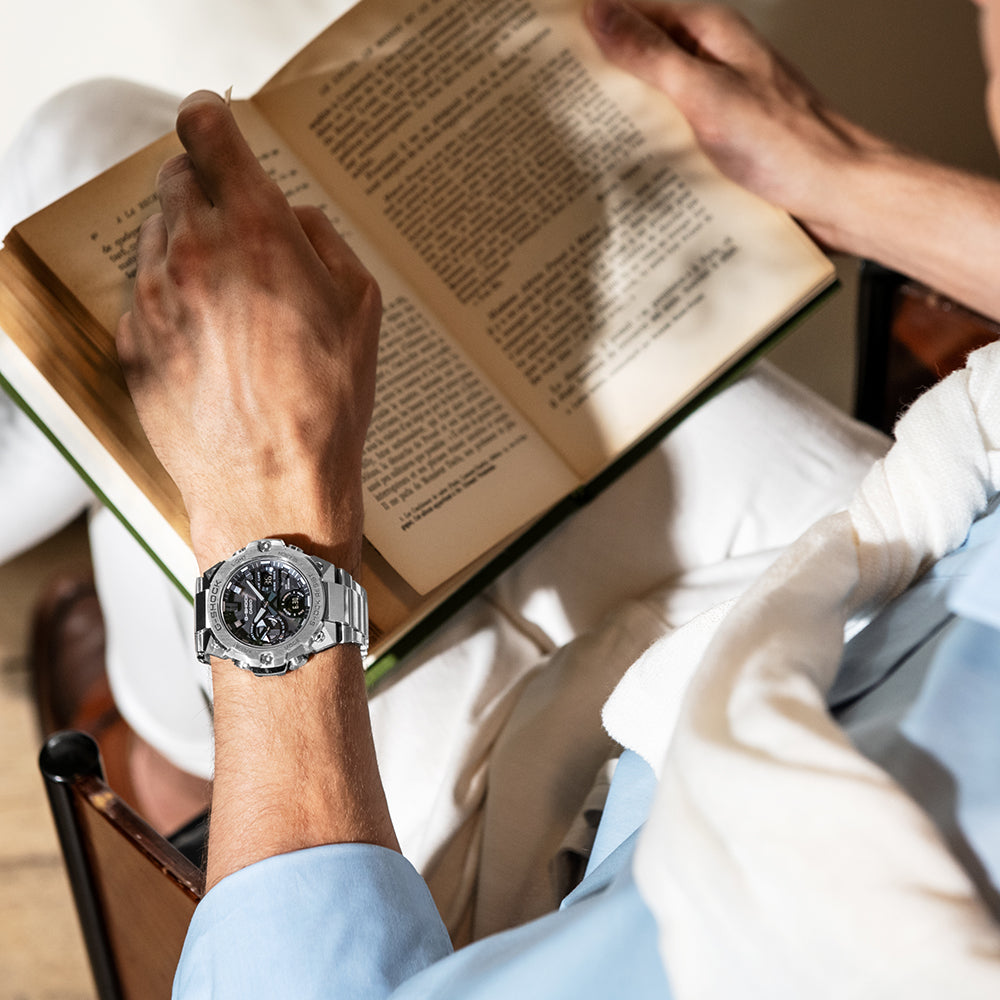 G-Shock G-Steel GSTB400D-1: Slim Design with Bluetooth and Solar
