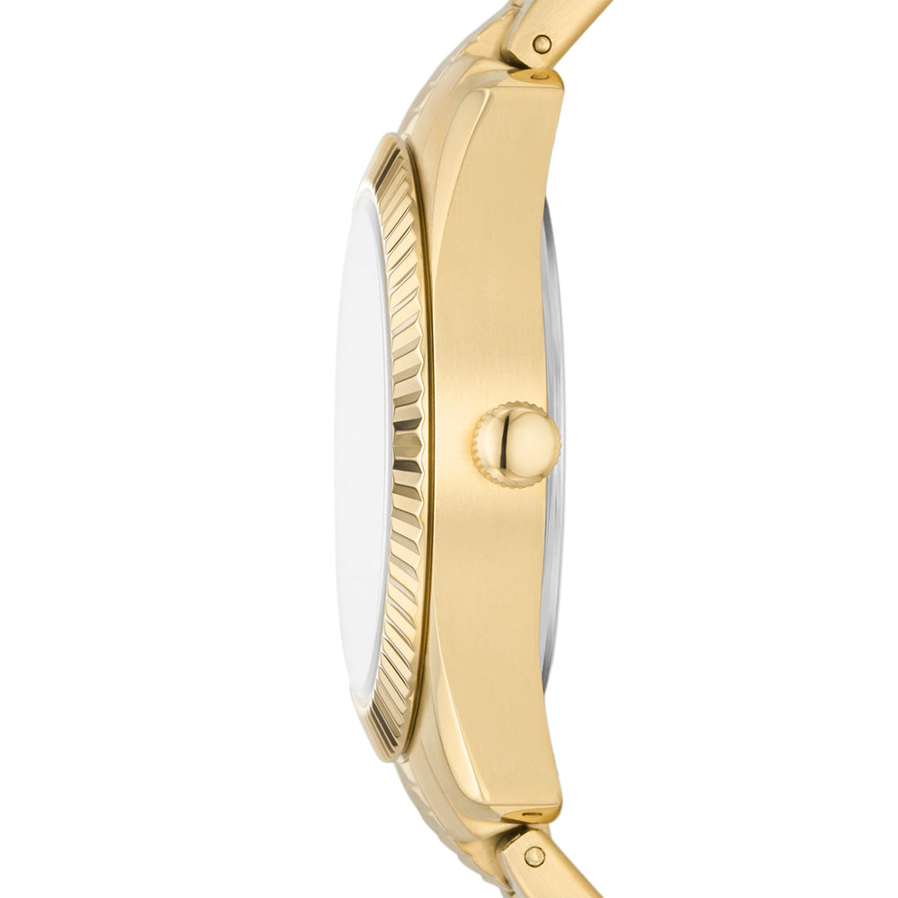 Fossil Scarlette ES5206 Women's Gold-Tone Wristwatch