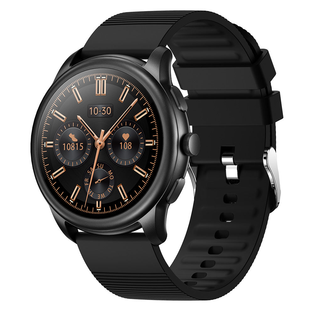 Active Pro Call+ Connect Premium Smart Watch Box Set Featuring 3 Band Choices in Sleek Black