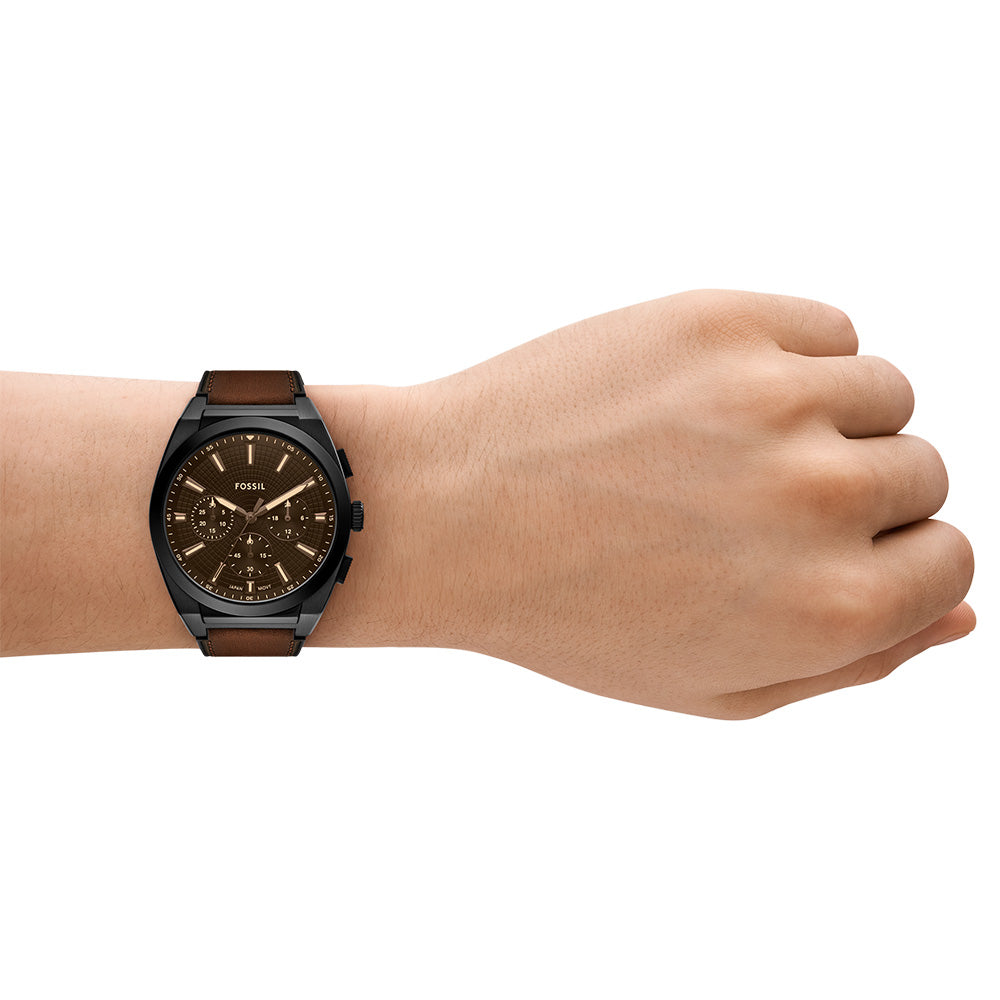 Fossil Everett FS6108 Men's Chronograph Watch with Stylish Design