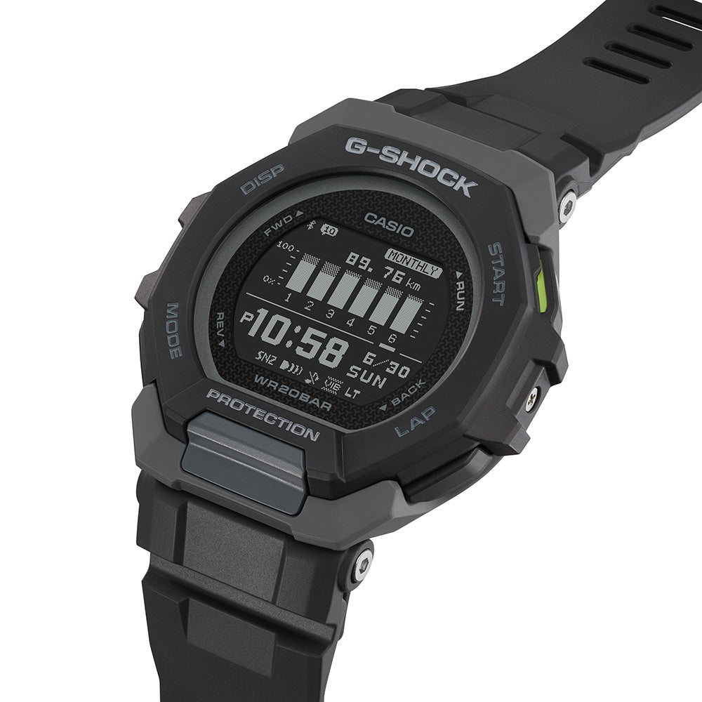 G-Shock GBD300-1D G-SQUAD Bluetooth Sports Watch with Smart Features