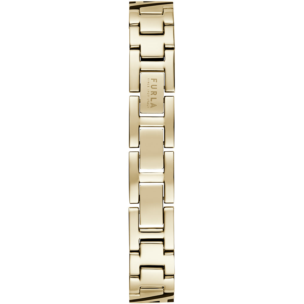 Furla WW00049003L2 Stylish 3D Gold-Tone Stainless Steel Bangle for Urban Wear