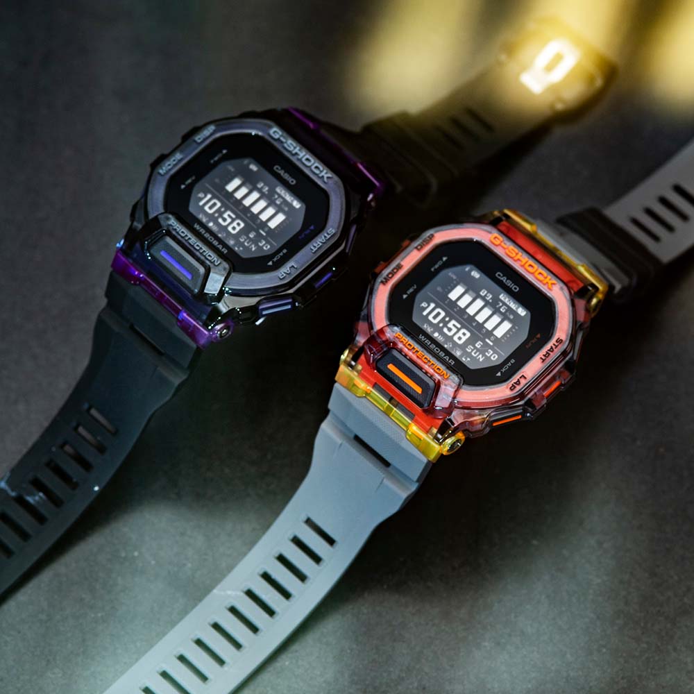 G-Shock GBD200SM-1A5 G-Squad Vital Colour Series Stylish Smartphone Link Watch