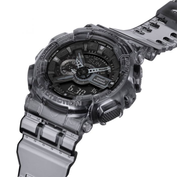 G-Shock GA110SKE-8A Men's Transparent Series Sports Watch in Black Color