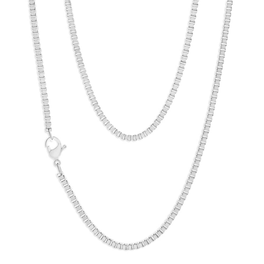 55cm Forte High - Quality Stainless Steel Box Chain