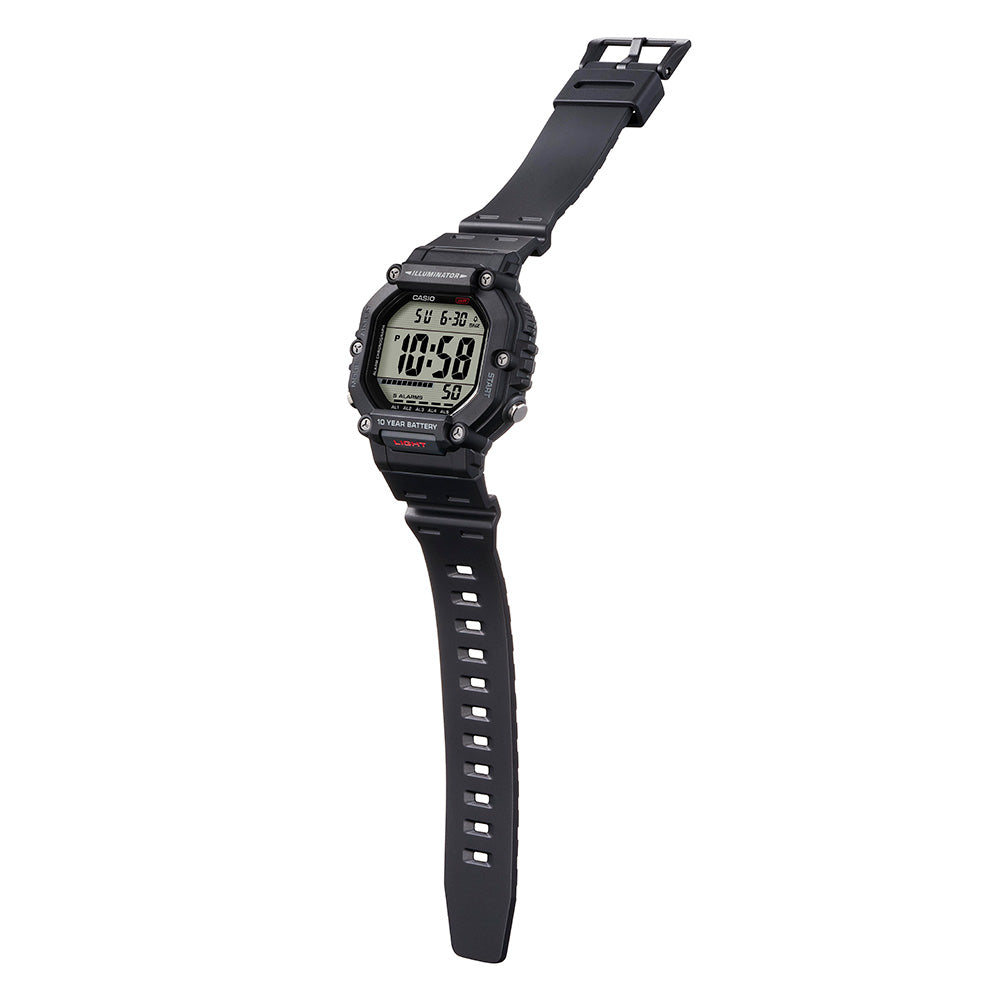 Casio AE1600H-1A Lightweight Digital Watch with Robust Design
