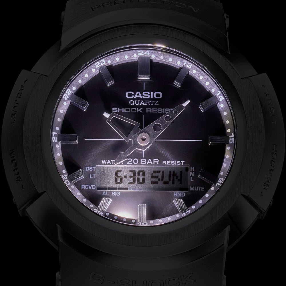 G-Shock Full Metal AWM500D-1A Solar Powered Analog-Digital Watch