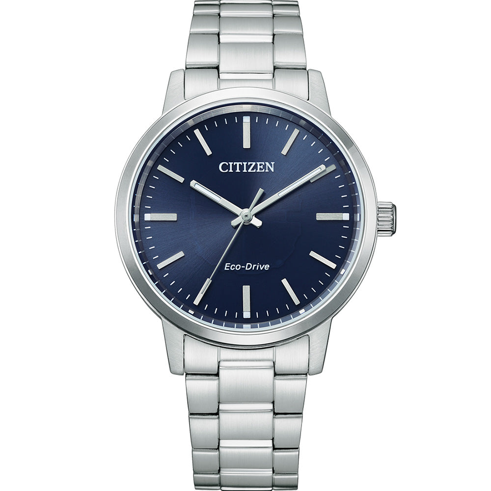 Citizen Eco-Drive 38mm Stainless Steel Dress Watch BJ6541-58L