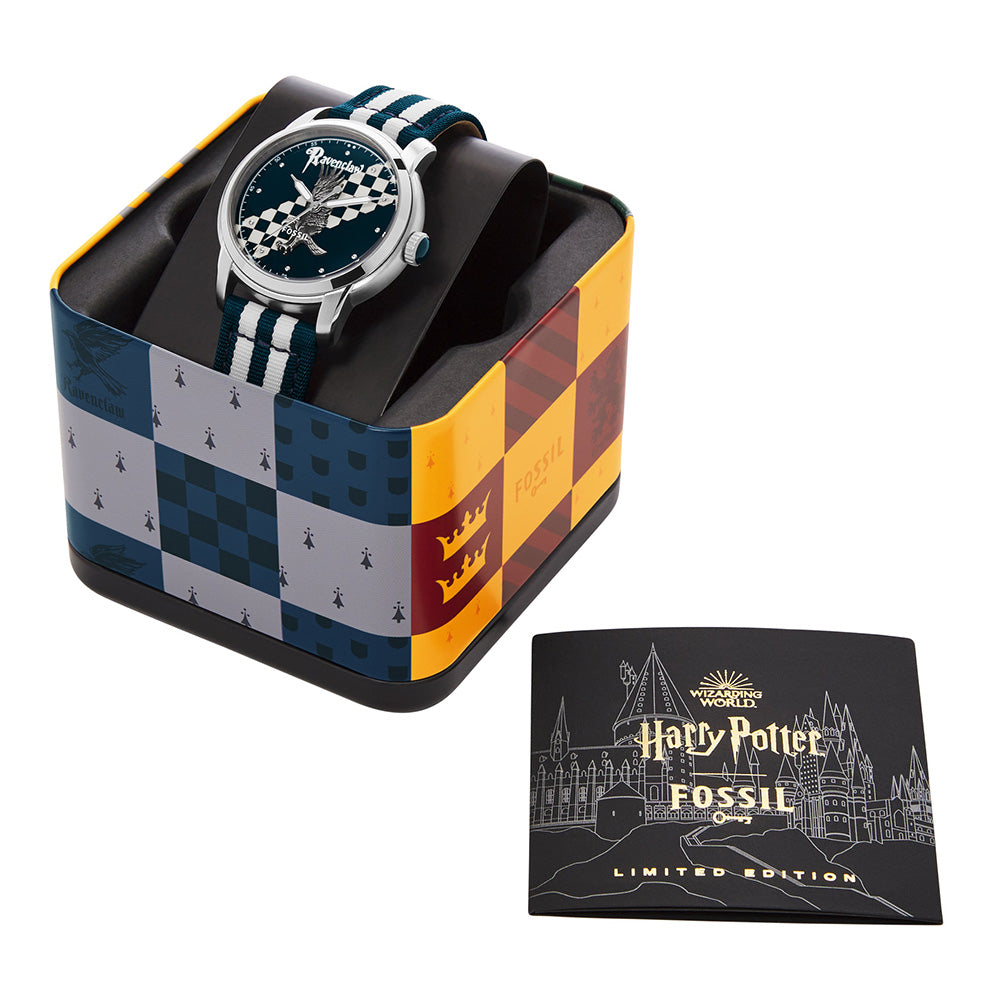 Fossil Limited Edition LE1160 Unisex Analogue Harry Potter Ravenclaw Inspired Wristwatch