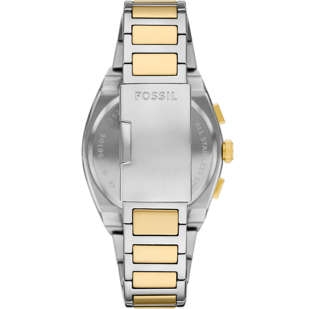 Fossil Everett FS6106 Men's Stainless Steel Chronograph Watch
