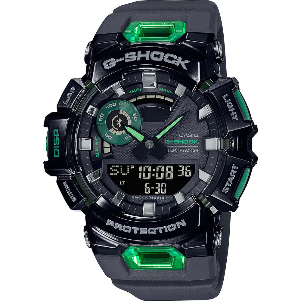 G-Shock GBA900SM-1A3 Vital Colour Series Emerald Green Watch with Bluetooth