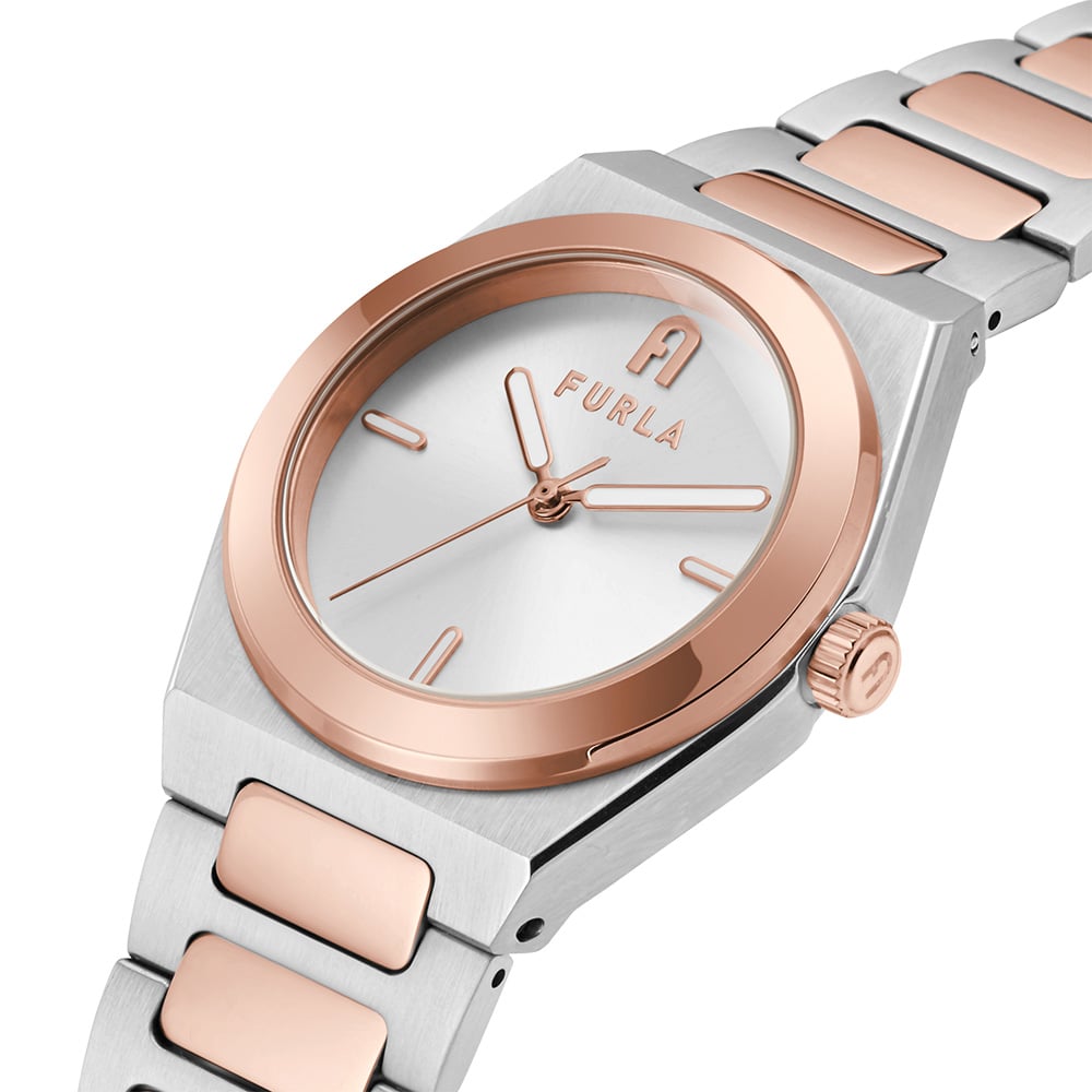 Furla Tempo Mini Two-Tone Stainless Steel Ladies' Analog Watch