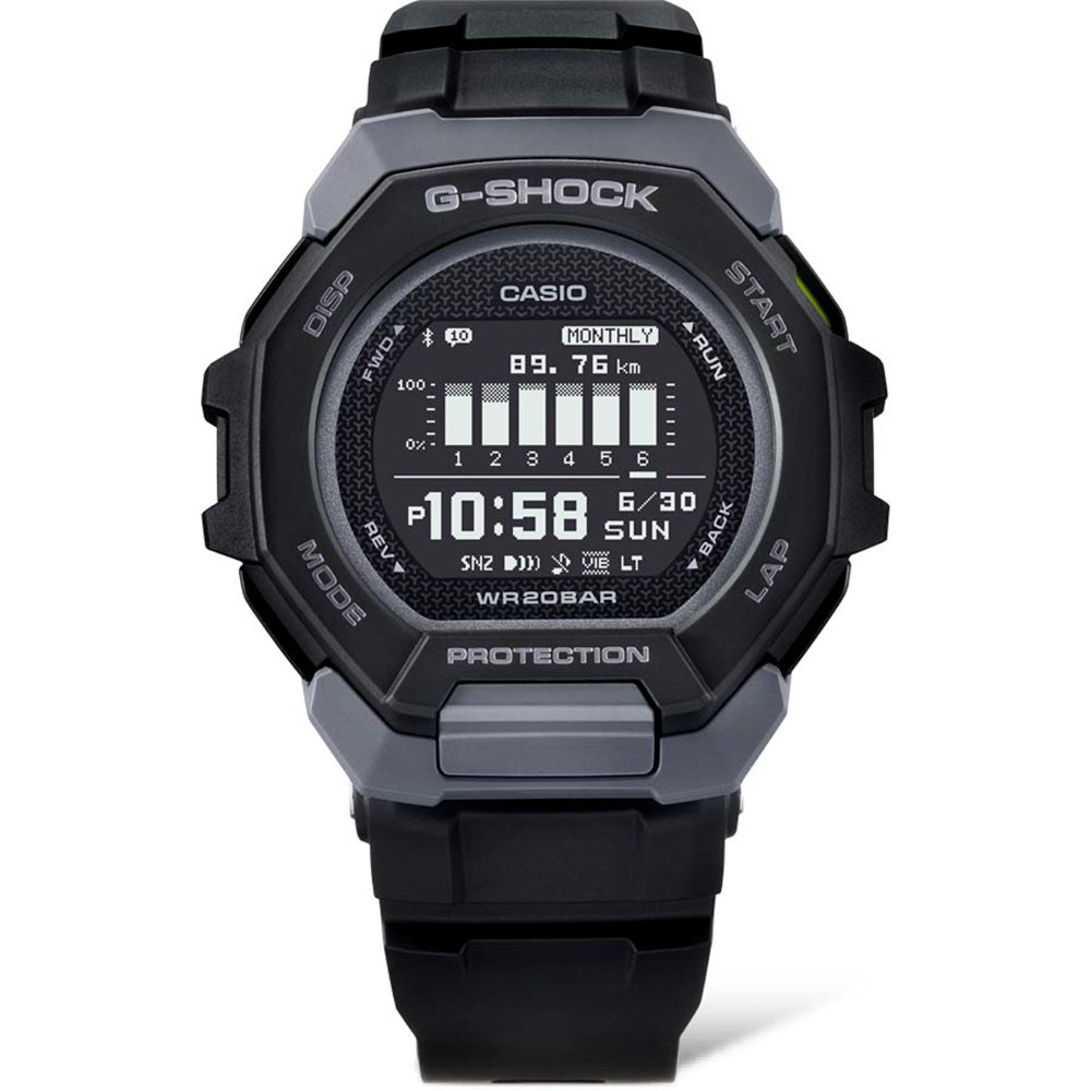 G-Shock GBD300-1D G-SQUAD Bluetooth Sports Watch with Smart Features