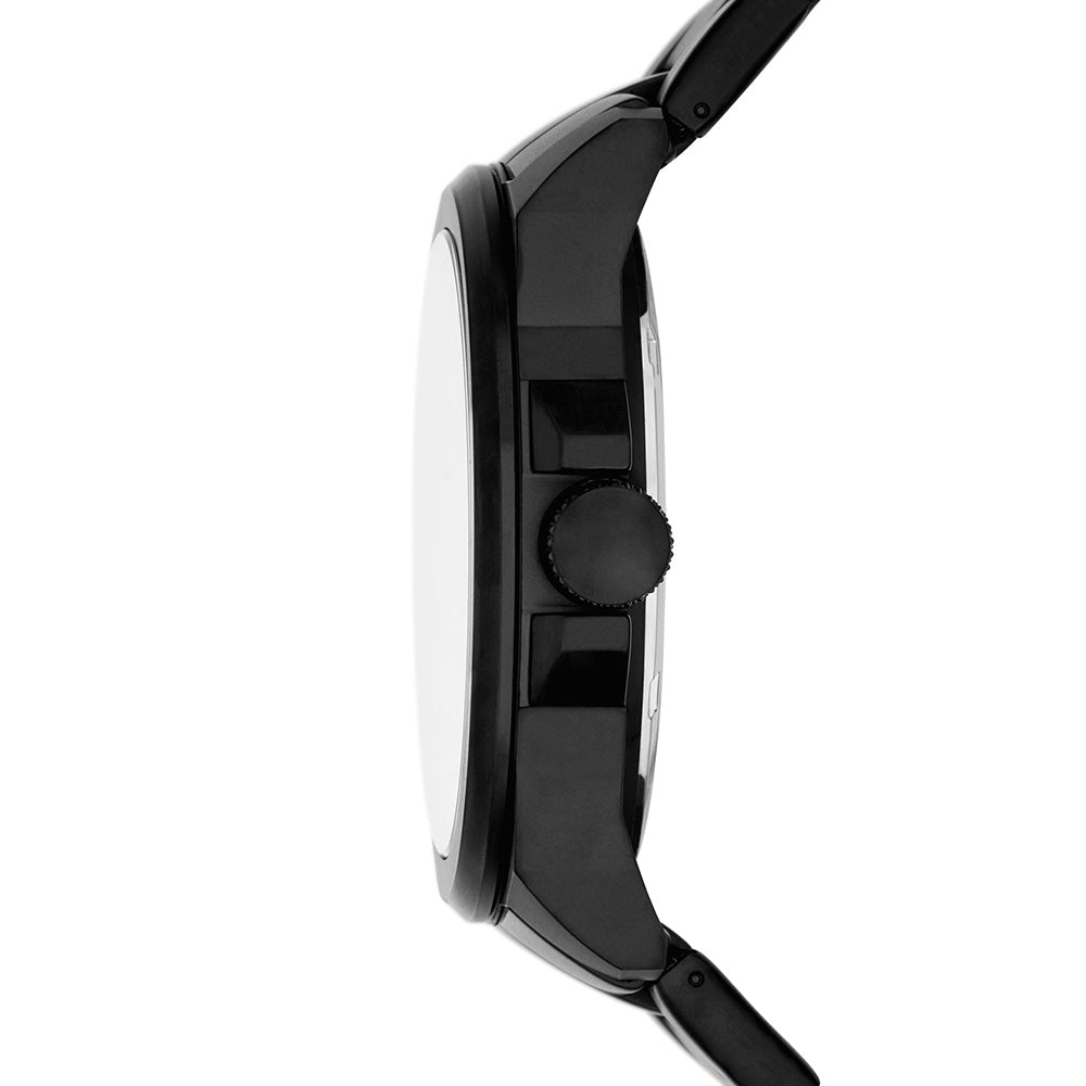 Fossil Men's Black Stainless Steel Bronson FS5940 Watch