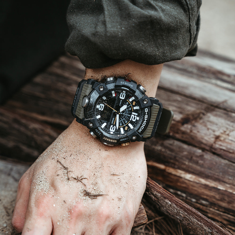 G-Shock Mudmaster GGB100-1A3: Durable Carbon Watch for Extreme Conditions