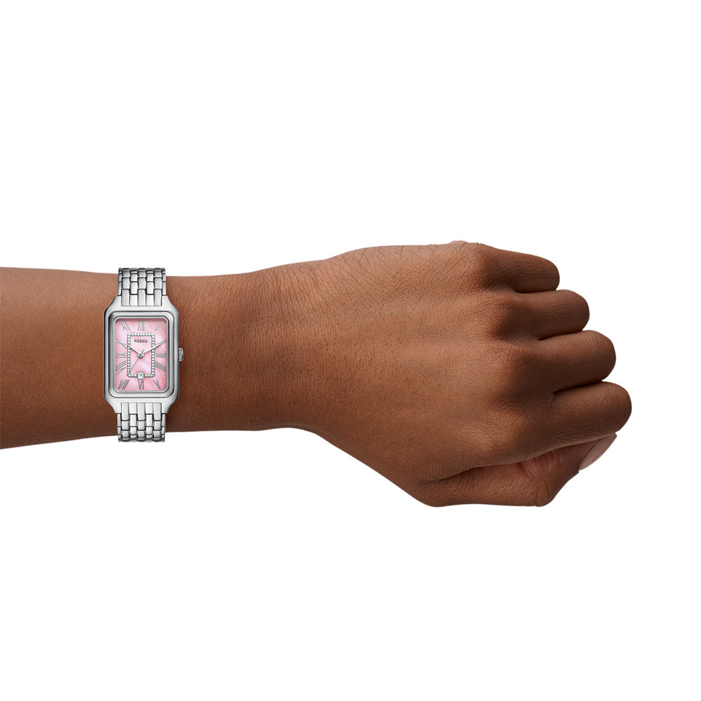 Fossil Stylish Raquel ES5401 Quartz Watch with Stainless Steel Design