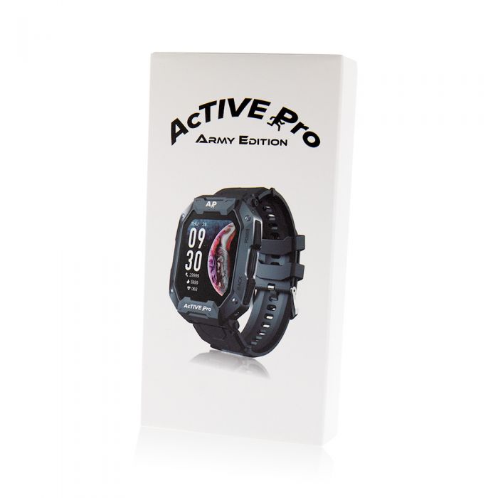 Active Professional Smart Watch for Army in Stylish Grey Edition
