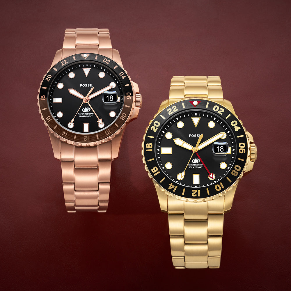 Fossil Blue Global Time Watch FS5990