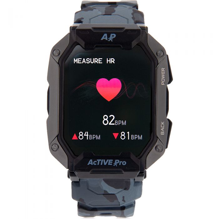 Active Professional Smart Watch for Army in Stylish Grey Edition