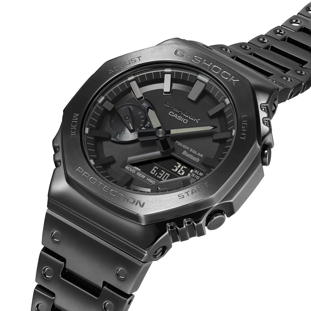 G-Shock GMB2100BD-1A CasiOak Full Metal Solar Bluetooth Watch