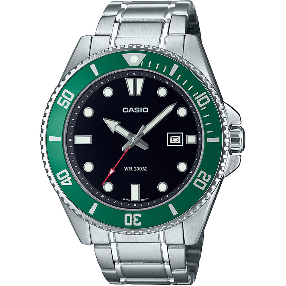 Casio MDV107D-3A Men's Vintage Diver's Watch