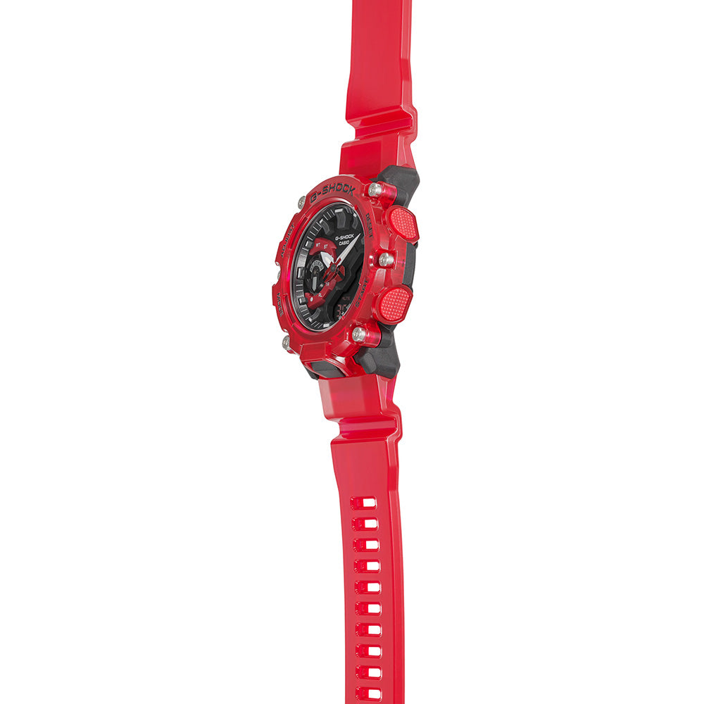 G-Shock GA2200SKL-4A Sound Wave Stylish Red Men's Watch