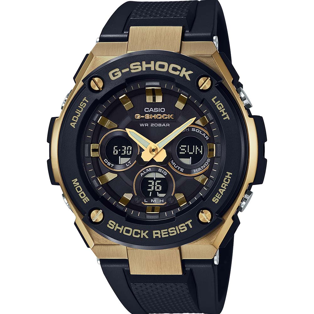 G-Shock GSTS300G-1A9 G-Steel Solar-Powered Men's Watch