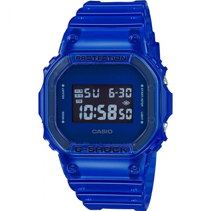 Casio G-Shock DW5600SB-2DR Semi-Transparent Skeleton Series Men's Wristwatch
