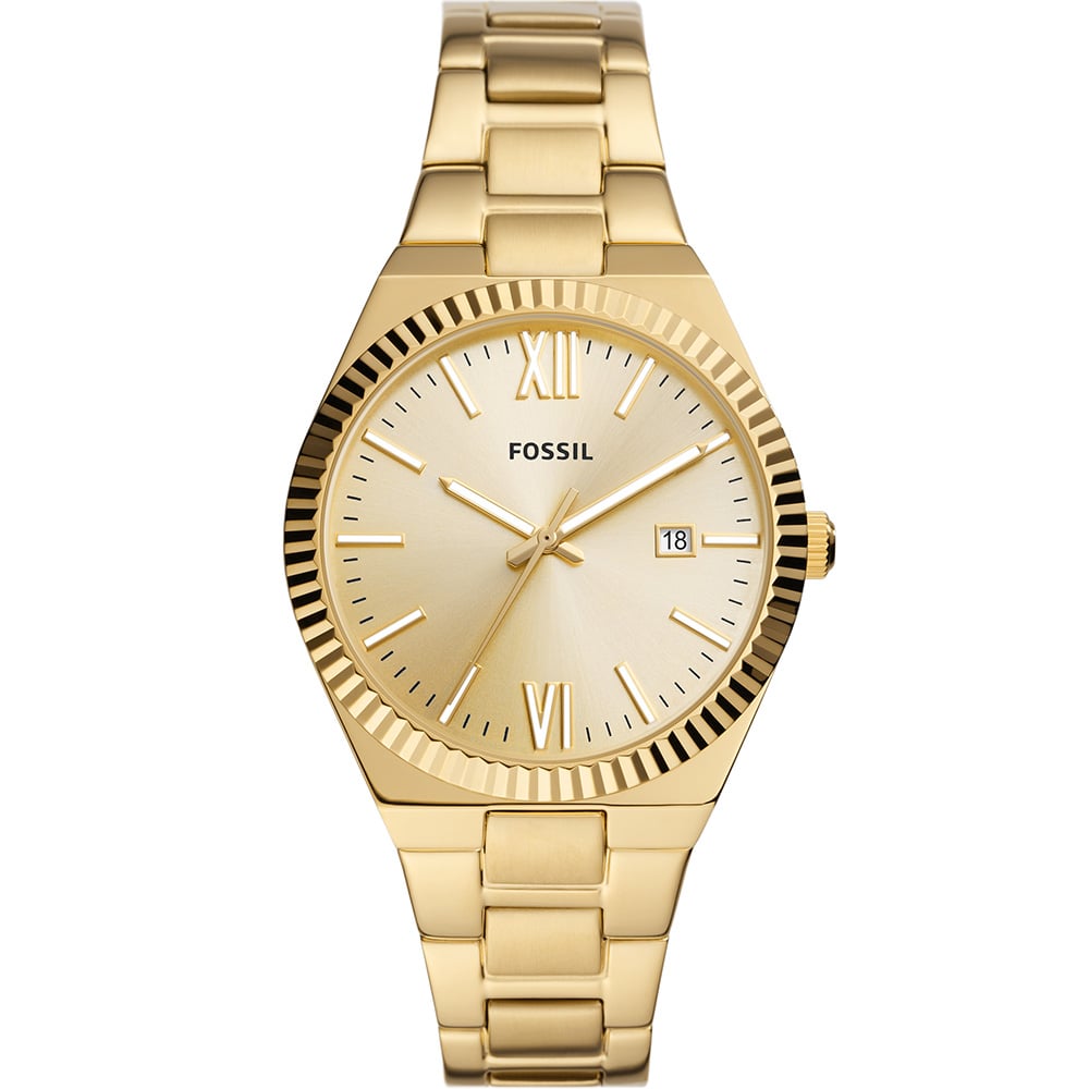 Fossil Scarlette ES5299 All - Gold Quartz Women's Watch