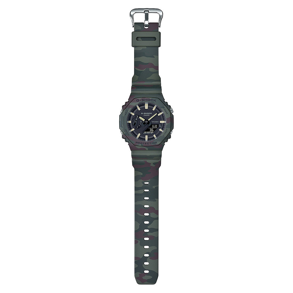 G-Shock GAE2100WE-3A Wildlife Explorer Men's Watch with an Additional Band