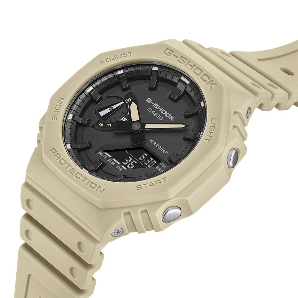 G-Shock GA2100-5A Carbon Core Guard 'CasiOak' Stylish Men's Wristwatch with Timeless Design