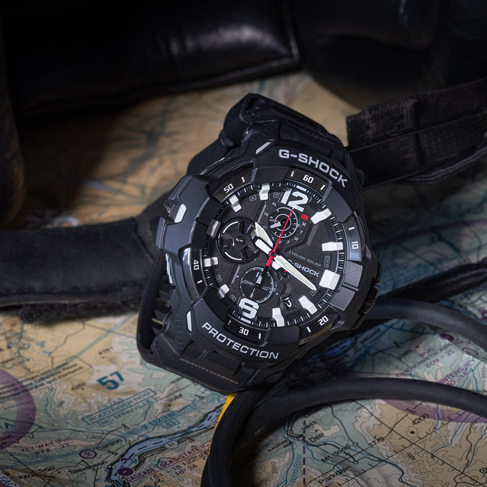 G-Shock GRAVITY MASTER GRB300-1A: Robust Aviation-Inspired Watch