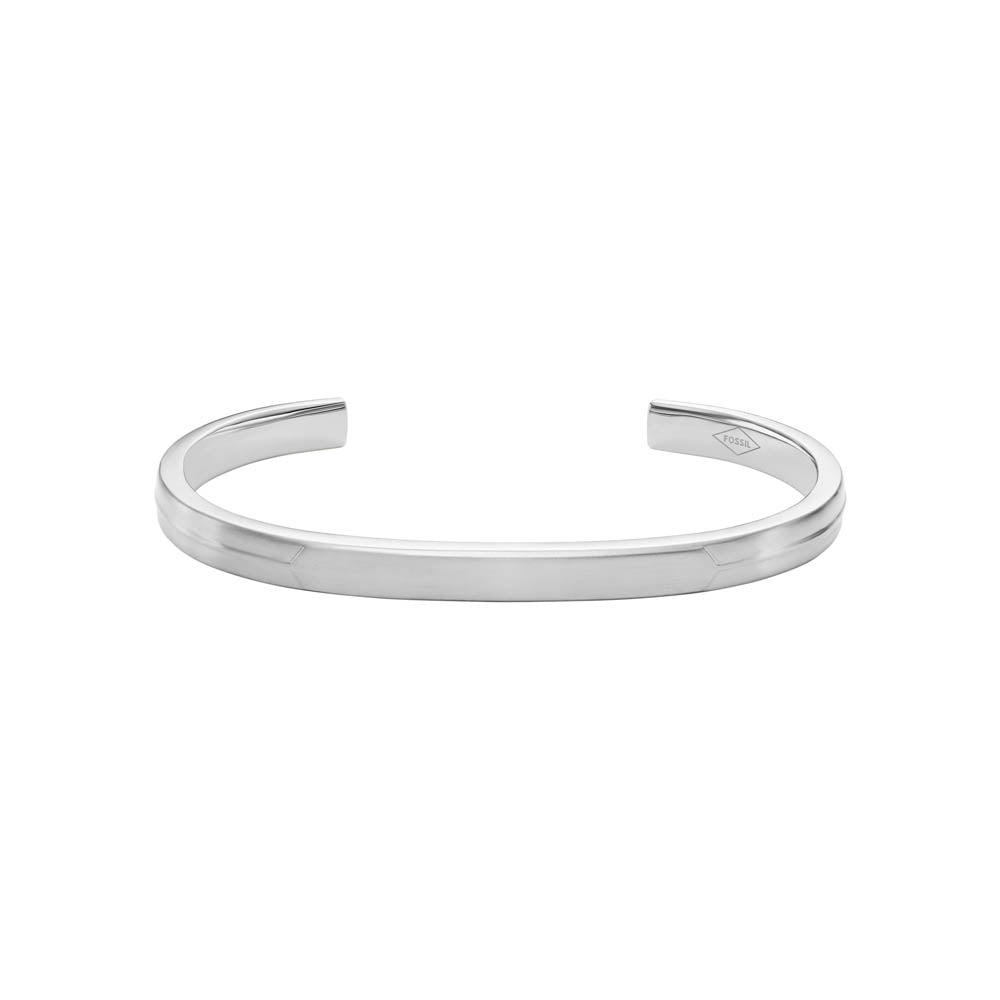 Fossil Stylish Stainless Steel Jewelry Cuff Bangle for Fashion Lovers