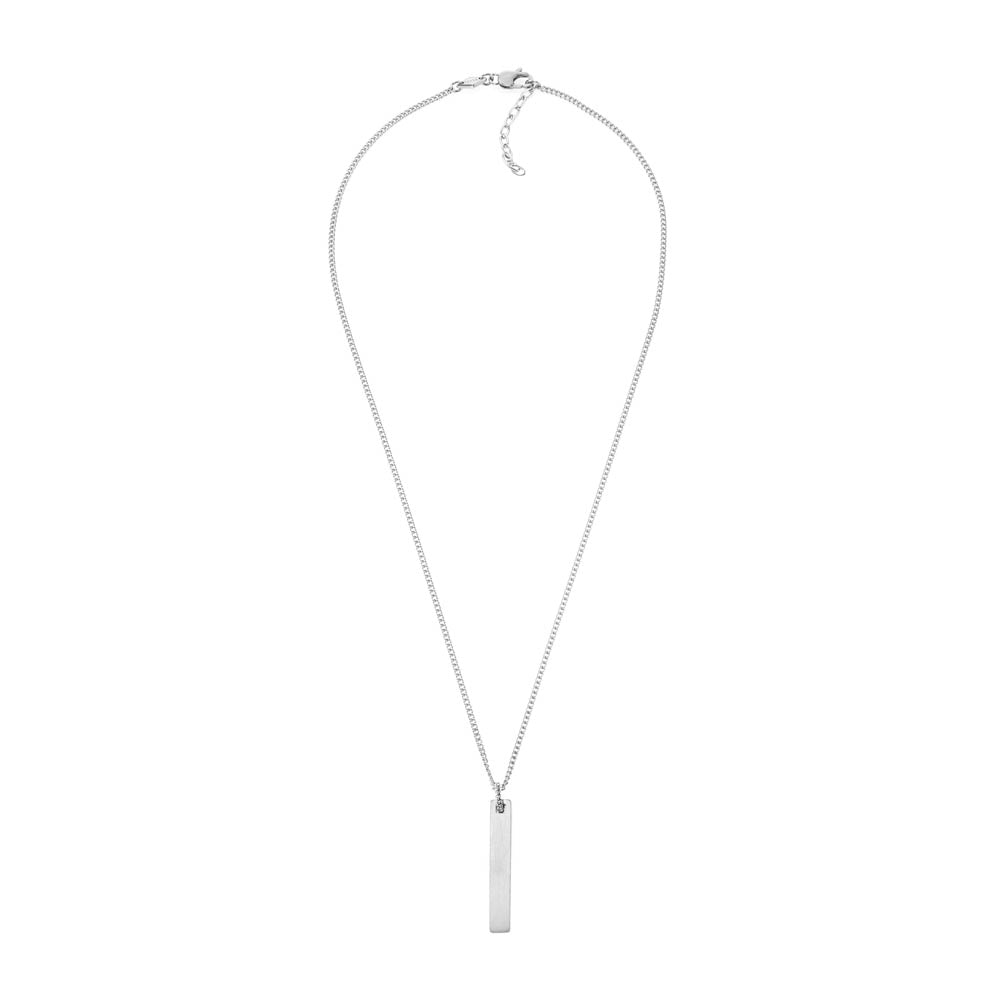Fossil Stainless Steel Chain - Accompanied Drew Pendant for Jewelry Lovers