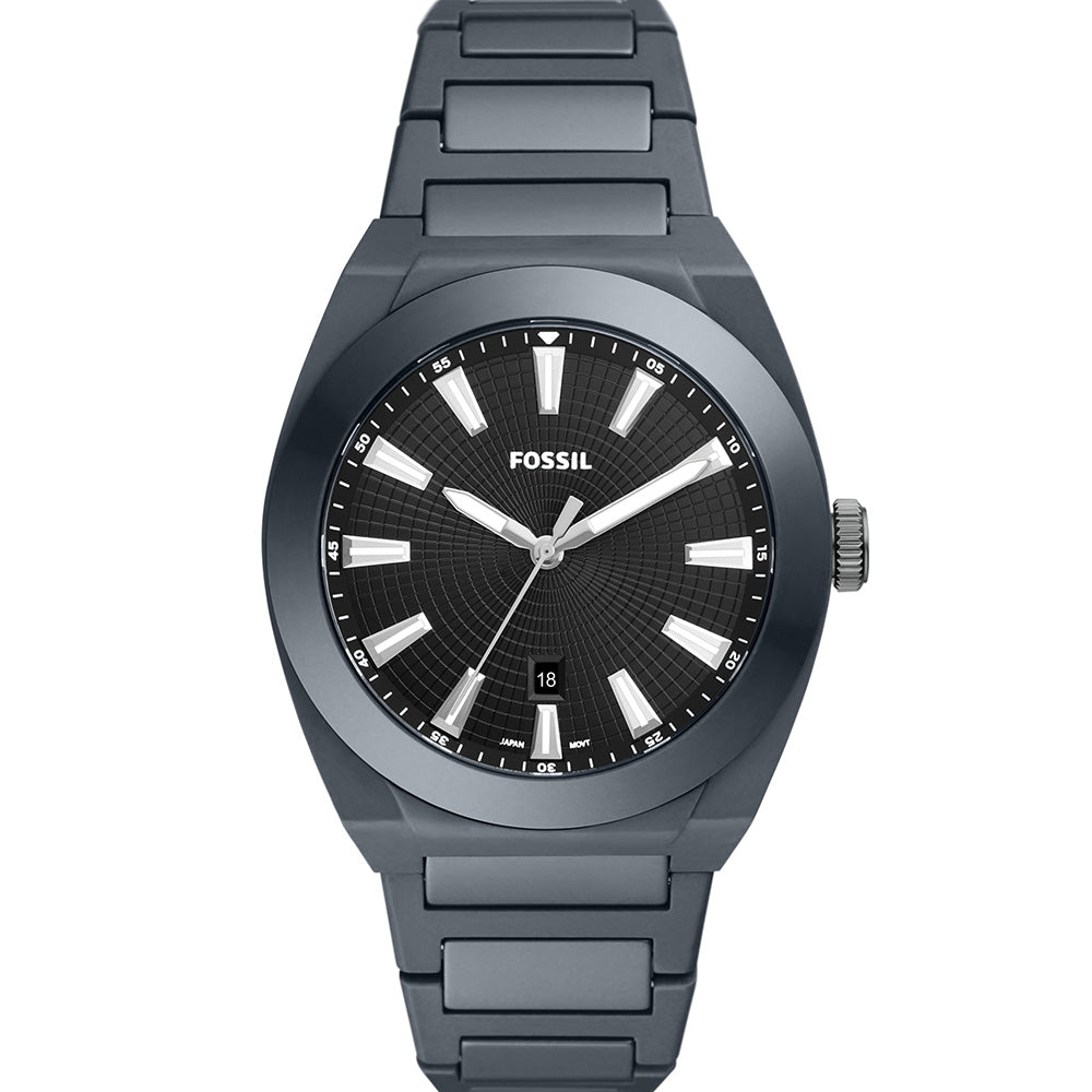Fossil Everett CE5027 Men's Modern Ceramic Watch with Quartz Movement