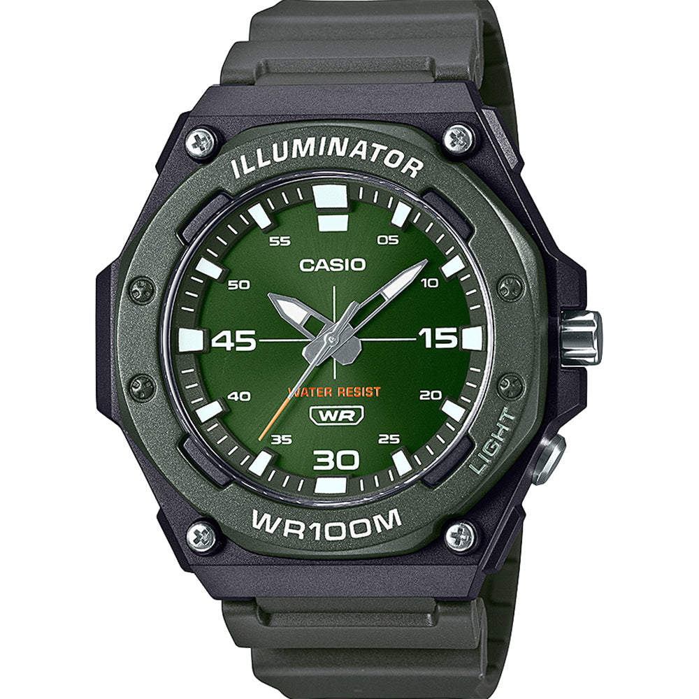 Casio MW620H-3A: Stylish and Resilient Analog Watch with Practical Features
