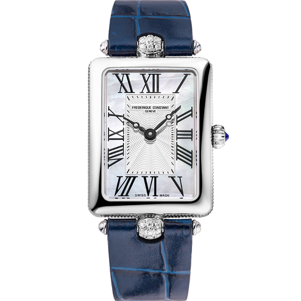Frederique Constant Women's Classic Art Deco Square Quartz Watch - FC200MPW2AC2D6