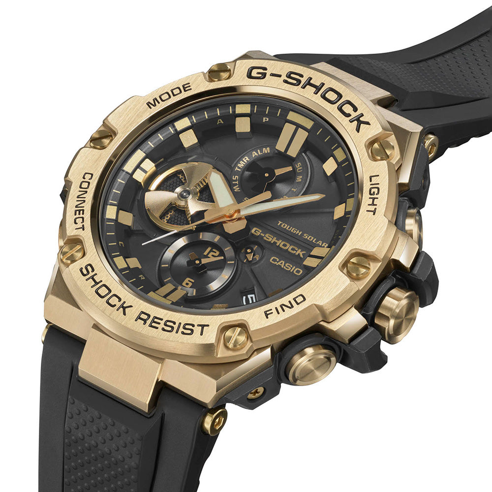 G-Shock G-Steel GSTB100GB-1A9 Gold Resilient Watch