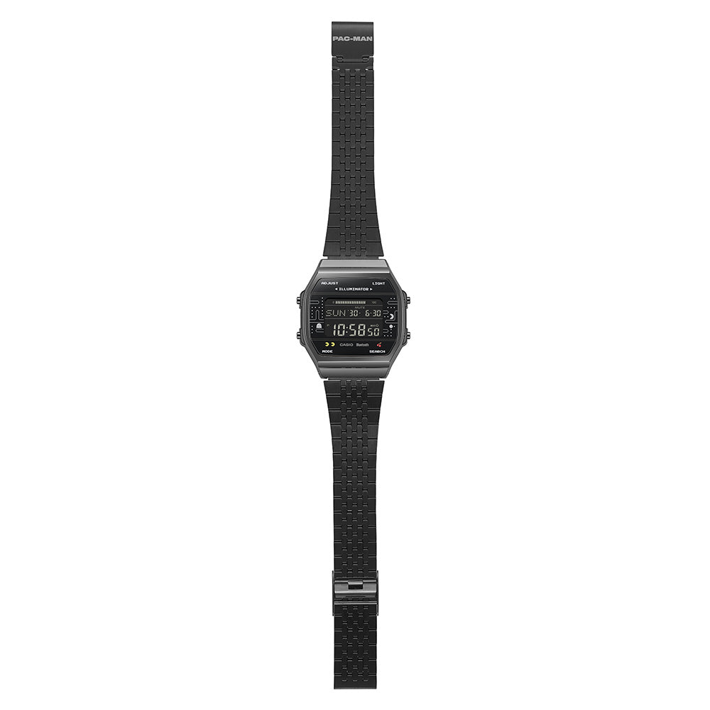 Casio ABL100WEPC-1B Pac-Man Collaboration Special Edition Digital Watch for Game Lovers
