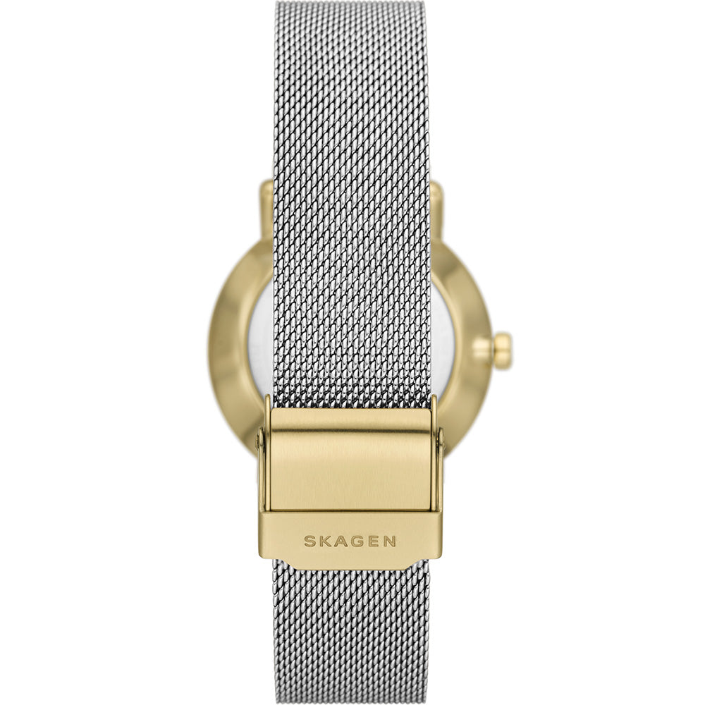 Fossil Two - Tone Kuppel Lille Style Ladies Wristwatch SKW3101