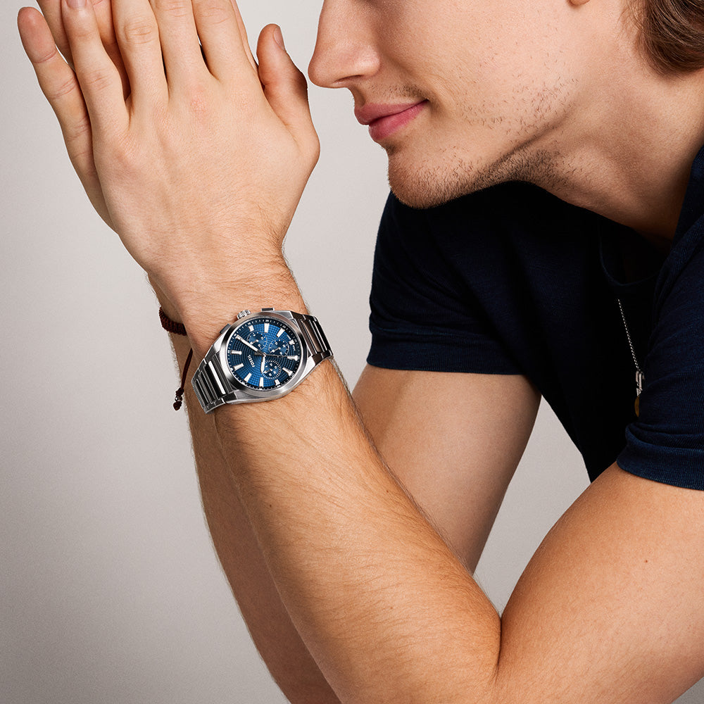 Fossil Everett FS6104 Men's Chronograph Watch with Stylish Design