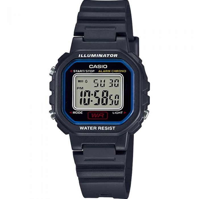Casio LA20WH-1C Digital Black Resin Wristwatch