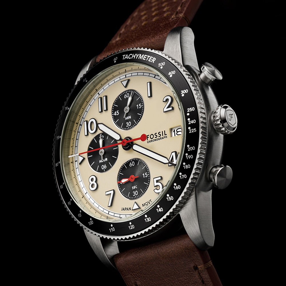 Fossil Sport Tourer FS6042 Chronograph Watch with Racing Energy